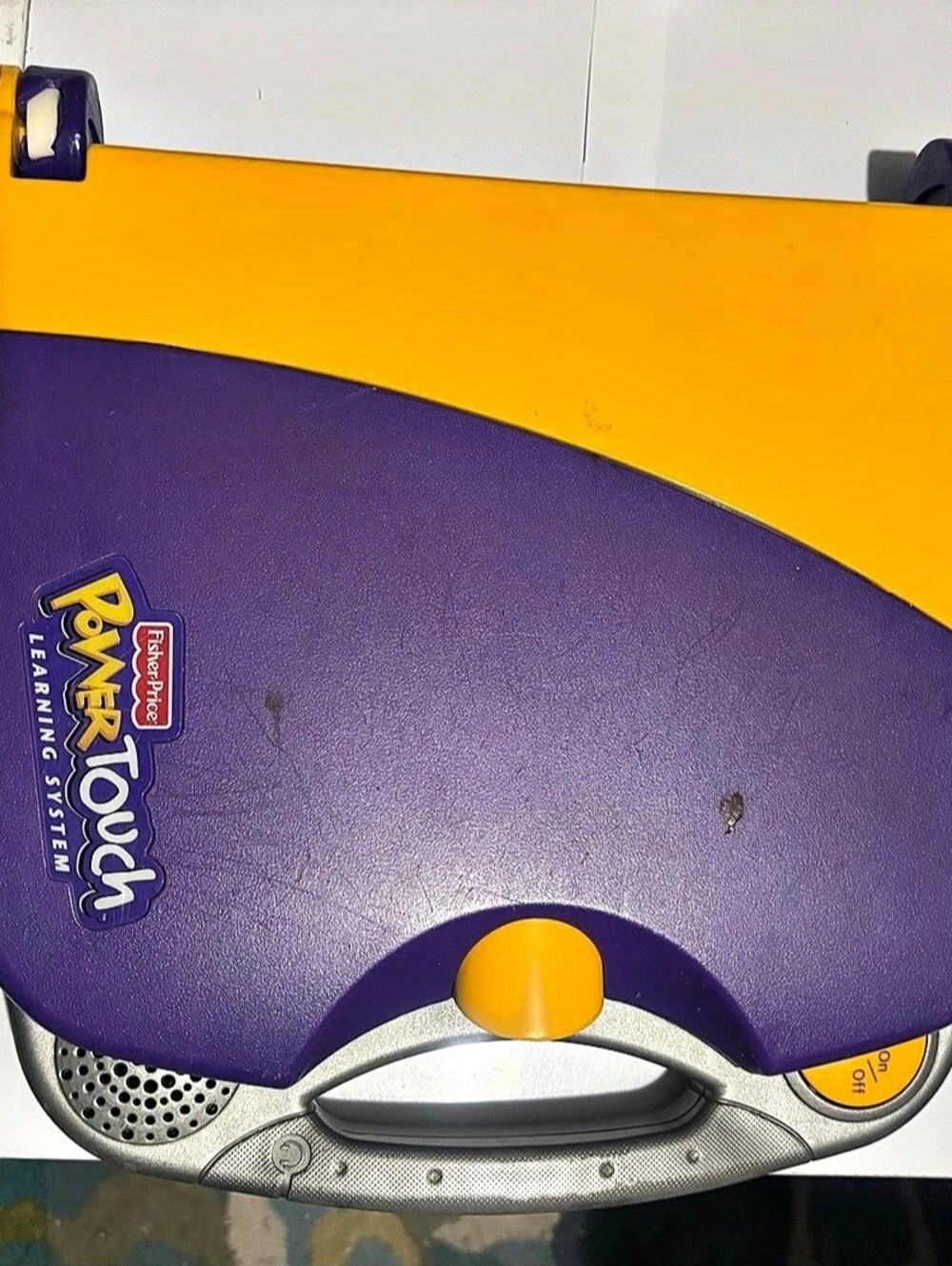 Fisher-Price PowerTouch Learning System Purple & Yellow